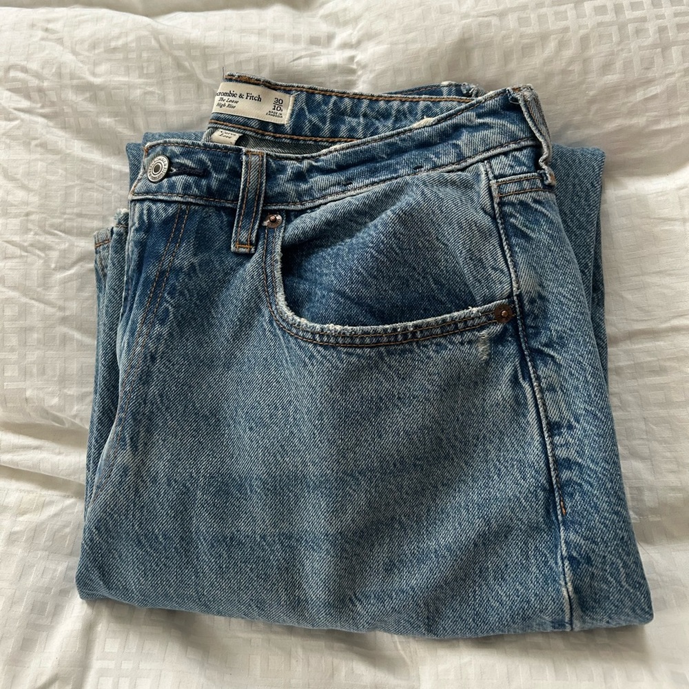 Abercrombie The Loose High Rise Jeans Curve Love